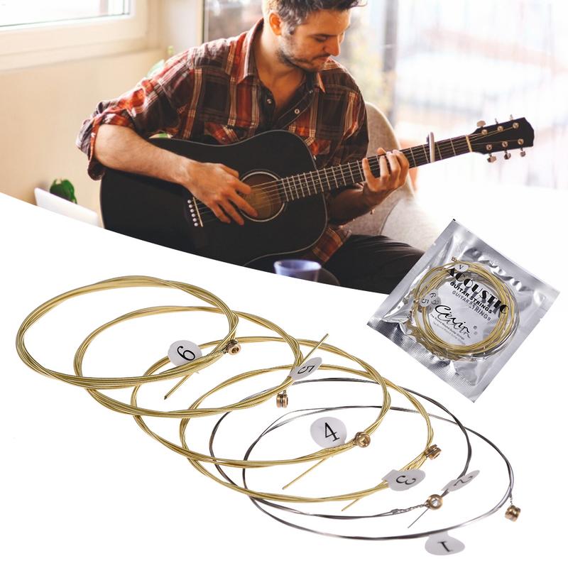 Musical Instrument Strings - 6 قطعة سلاسل الغيتار الصوتية عالية