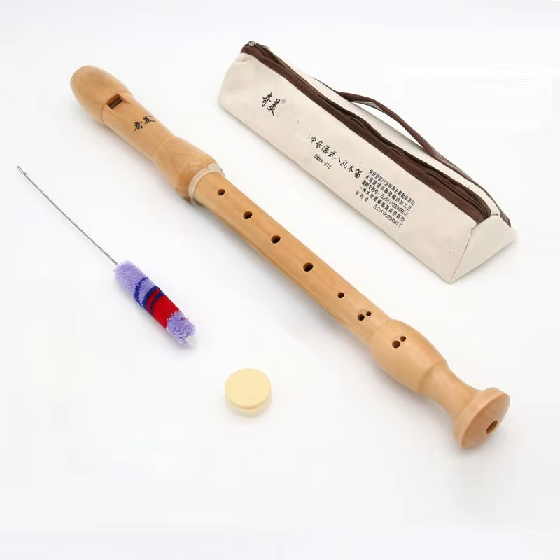 Musical Instrument German - Qimei 8 ثقوب ألتو مسجل الآلات