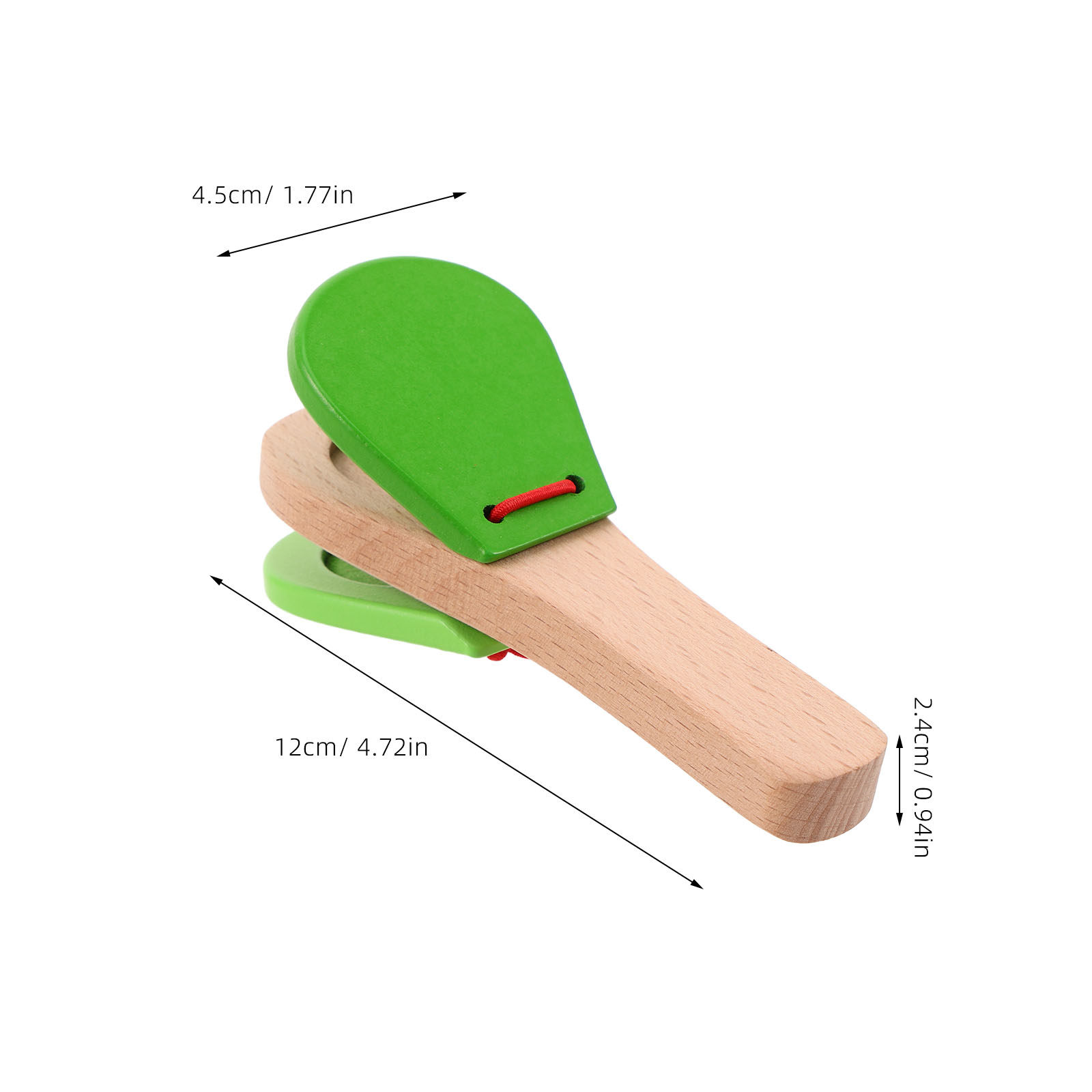 كاستنيت خشبي للعزف الموسيقي لم - مراجعة Musical Instrument Clapper وسعره