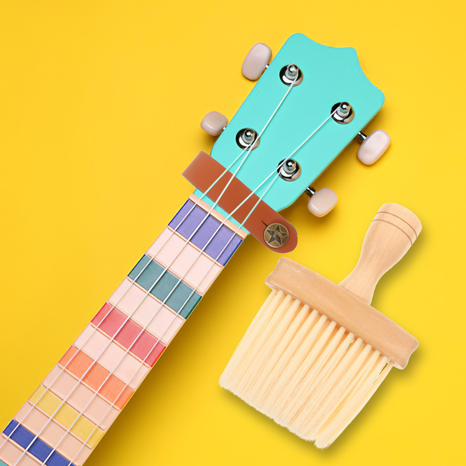 6 قطع فرشاة تنظيف الآلات الموس - مراجعة Musical Instrument Strings وسعره