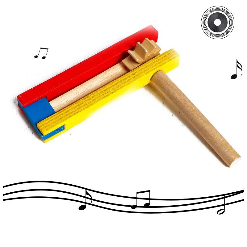 قطعة واحدة من آلة الإيقاع الخش - مراجعة Musical Instrument Clapper وسعره
