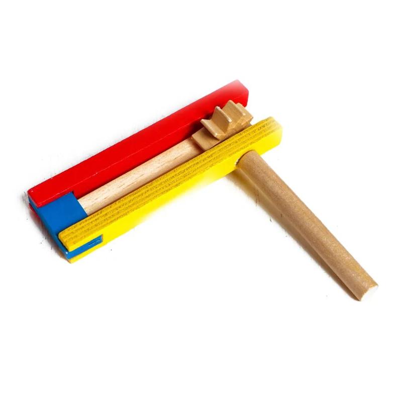 قطعة واحدة من آلة الإيقاع الخش - مراجعة Musical Instrument Clapper وسعره