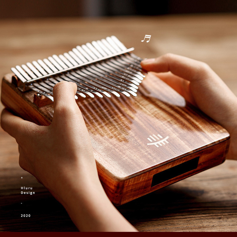 Hluru-بيانو إبهام خشبي صلب بال - مراجعة Musical Instrument For Beginners وسعره