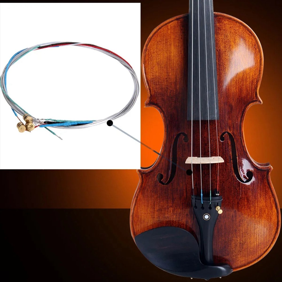 أوتار كمان ABPF 4/4 احترافية،  - مراجعة Musical Instrument Strings وسعره