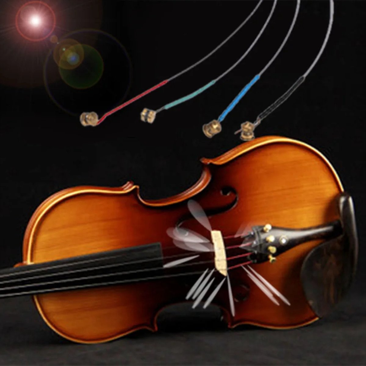 أوتار كمان ABPF 4/4 احترافية،  - مراجعة Musical Instrument Strings وسعره