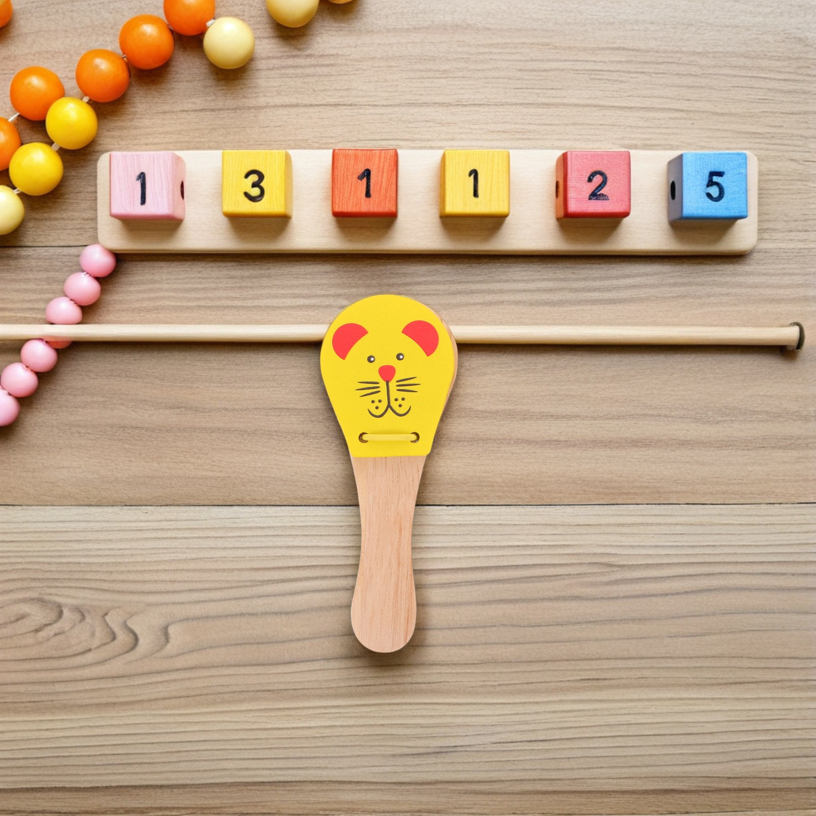 3 قطع من الكاستنيت الخشبية لمو - مراجعة Musical Instrument Clapper وسعره