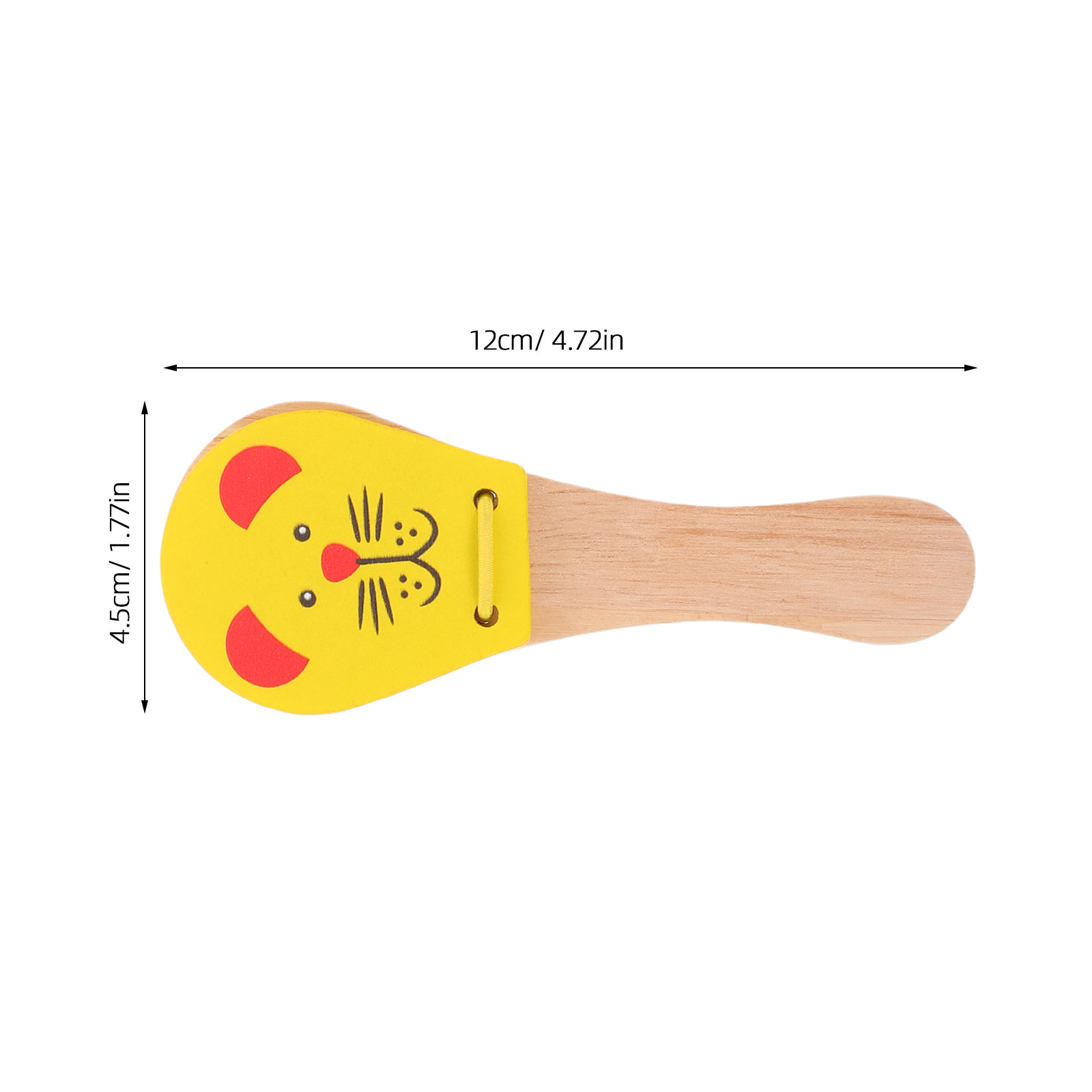 3 قطع من الكاستنيت الخشبية لمو - مراجعة Musical Instrument Clapper وسعره