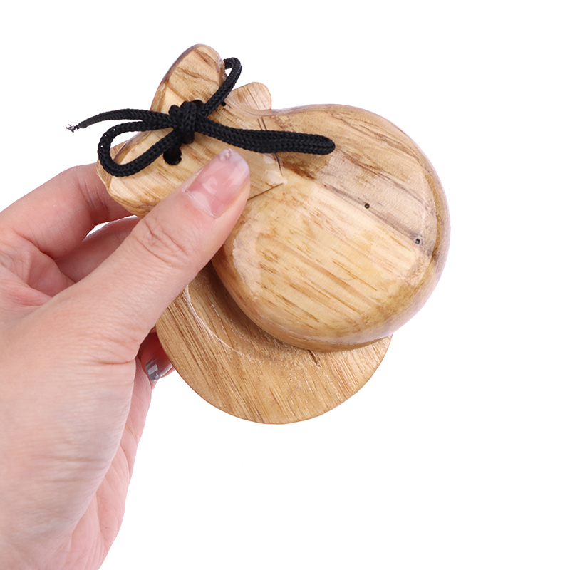 قطعتان من الكاستانيت الخشبي ال - مراجعة Musical Instrument Clapper وسعره