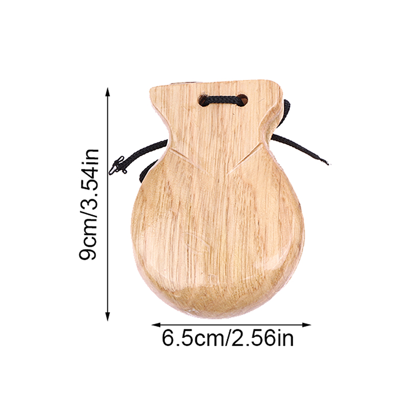 قطعتان من الكاستانيت الخشبي ال - مراجعة Musical Instrument Clapper وسعره