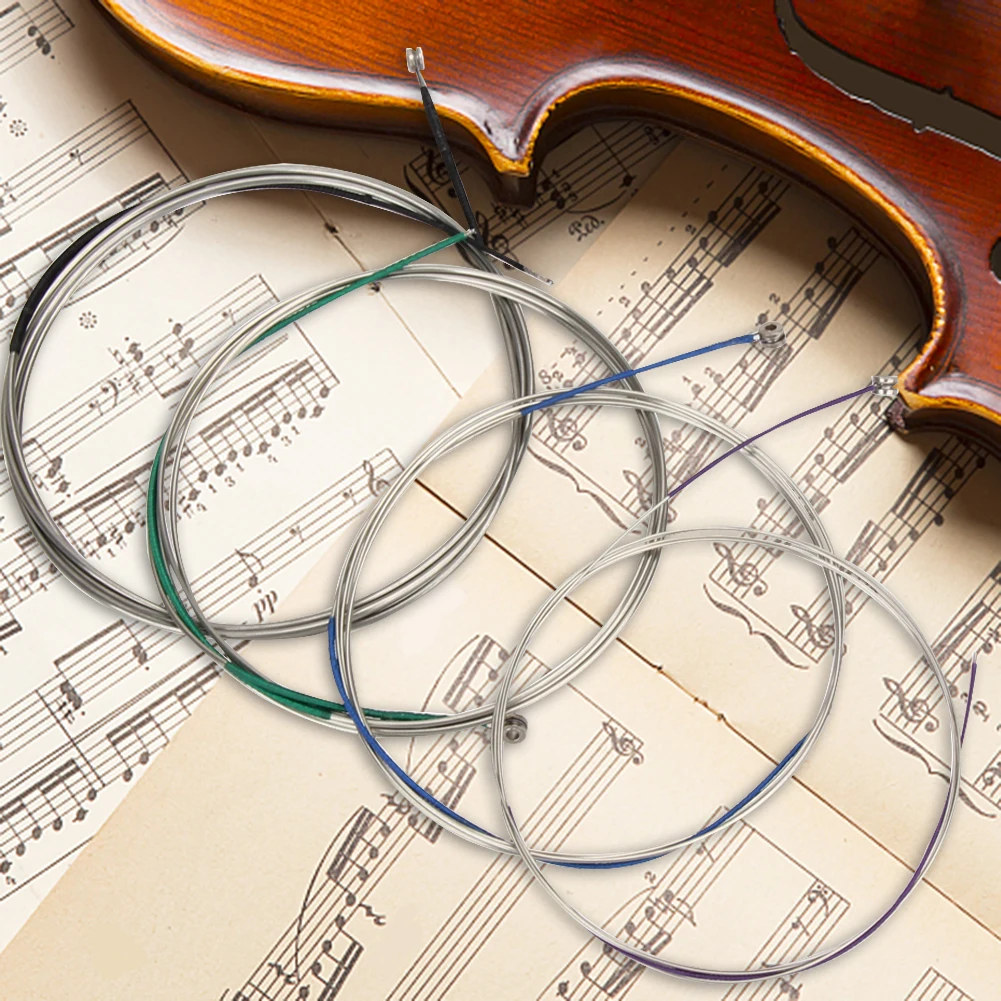 مجموعة أوتار تشيلو من الفضة ال - مراجعة Musical Instrument German وسعره