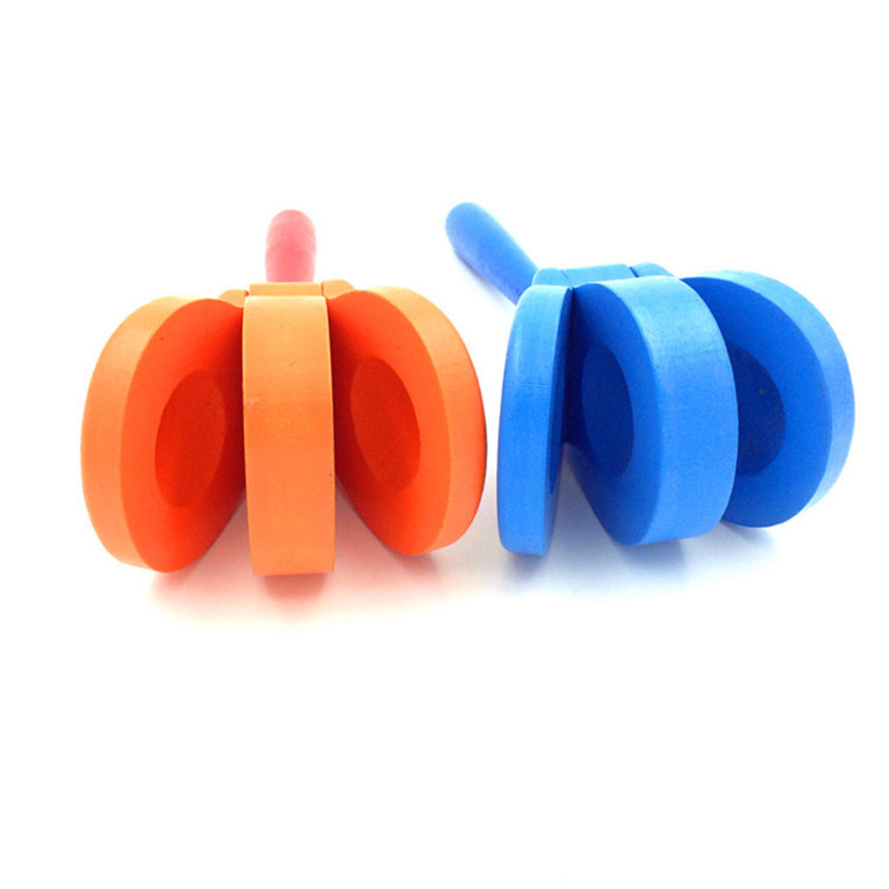 3 قطع من الكاستنيت الخشبية بتص - مراجعة Musical Instrument Clapper وسعره