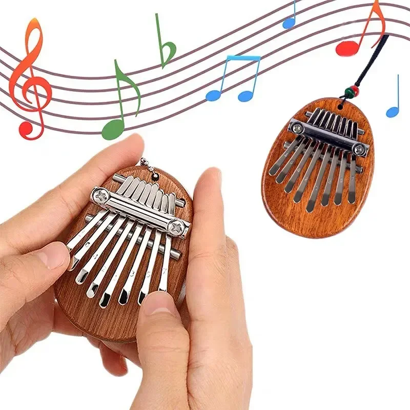 بيانو إصبع خشبي صغير بـ 8 نغما - مراجعة Musical Instrument For Beginners وسعره