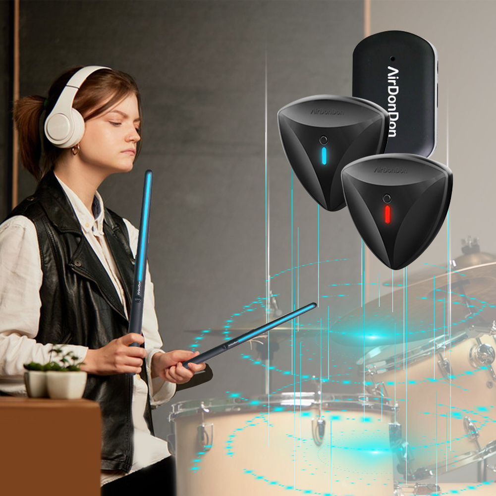 مجموعة طبلة الهواء محول طبلة ا - مراجعة Musical Instrument Virtual وسعره