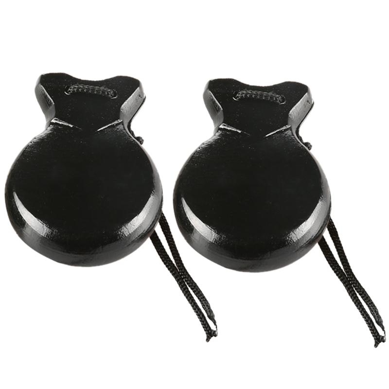 2 قطعة الصنجات التقليدية الخشب - مراجعة Musical Instrument Clapper وسعره