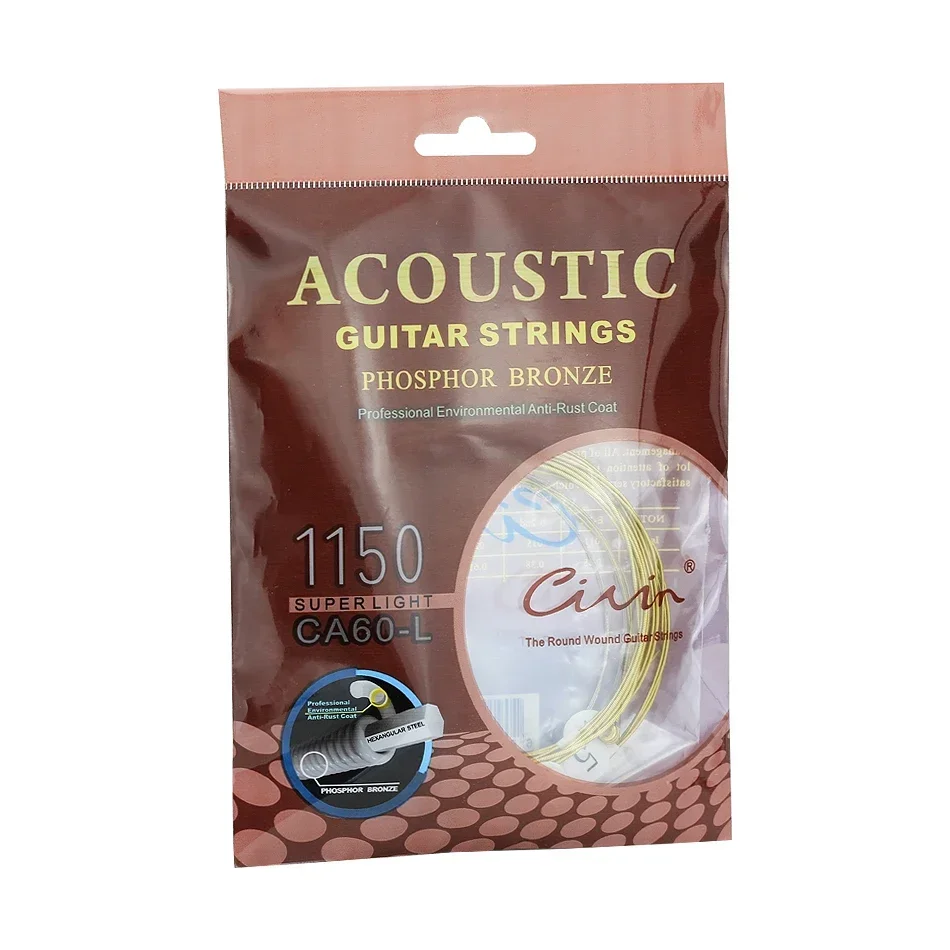 10 مجموعات من أوتار الجيتار ال - مراجعة Musical Instrument Strings وسعره