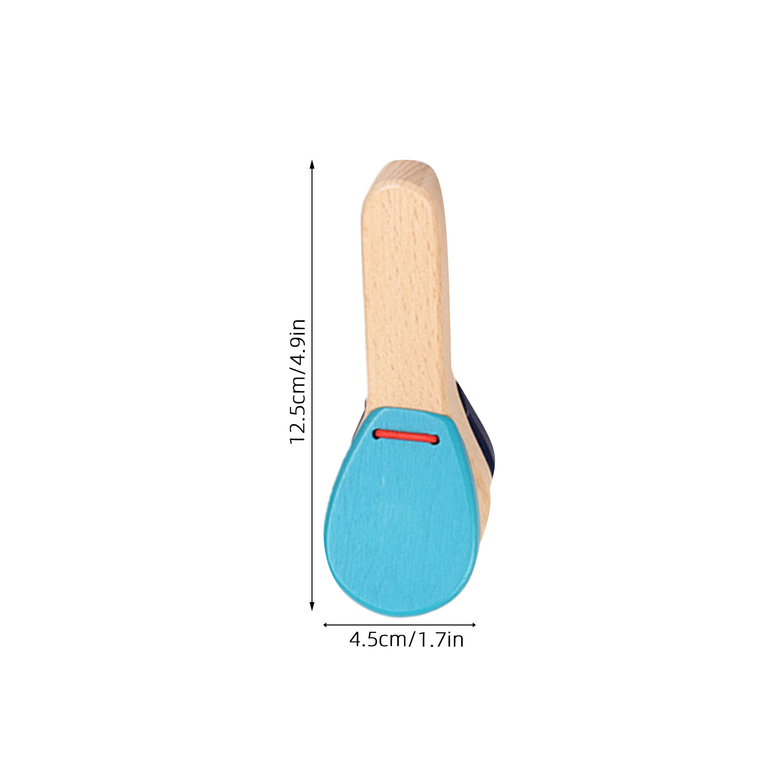 كاستنيت خشبي صغير ذو سطح أملس، - مراجعة Musical Instrument Clapper وسعره